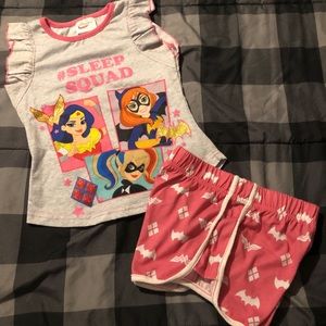 Cozy girls pajamas